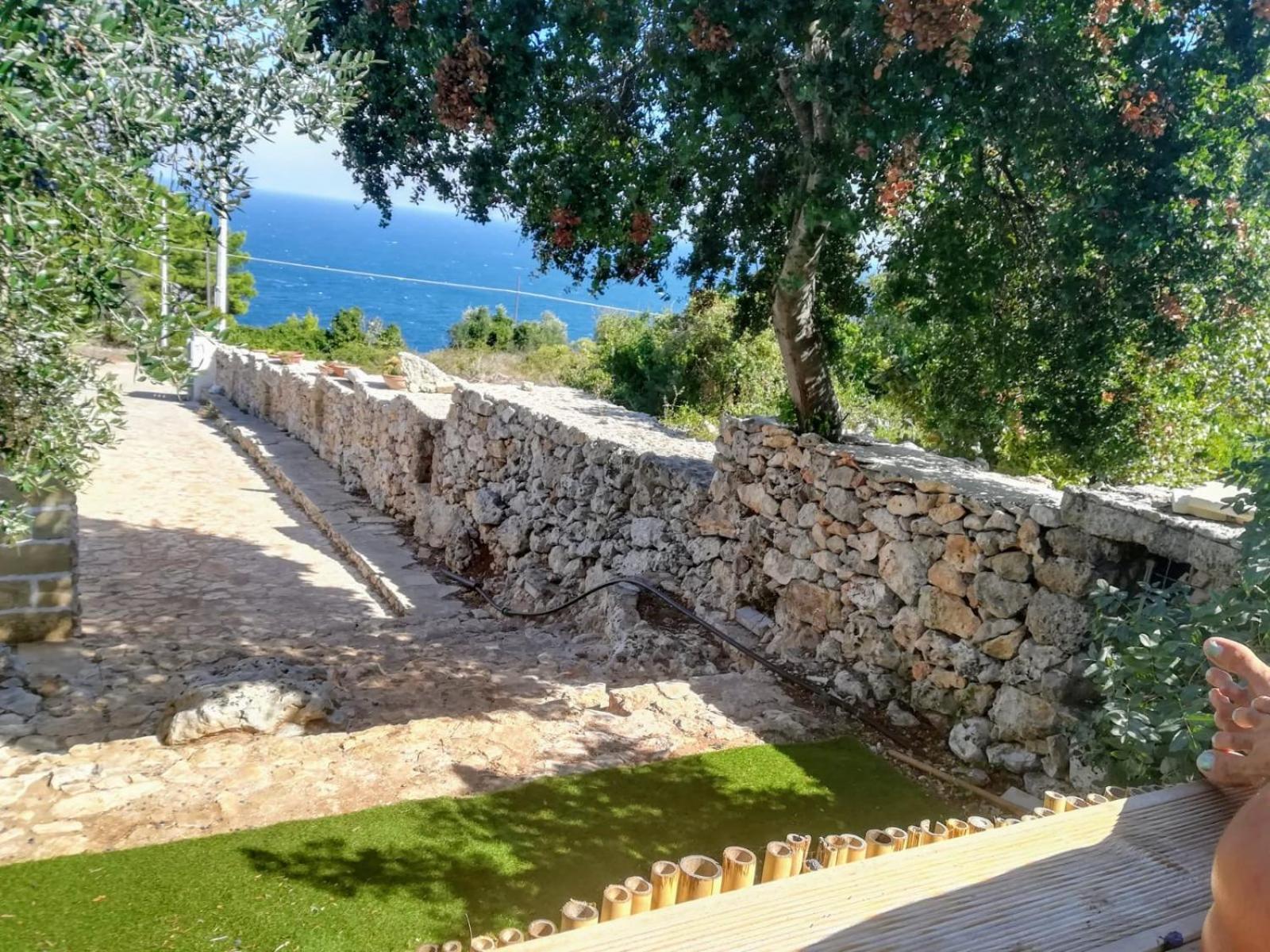 Villa Azzurrosalento Marina Serra Exterior foto