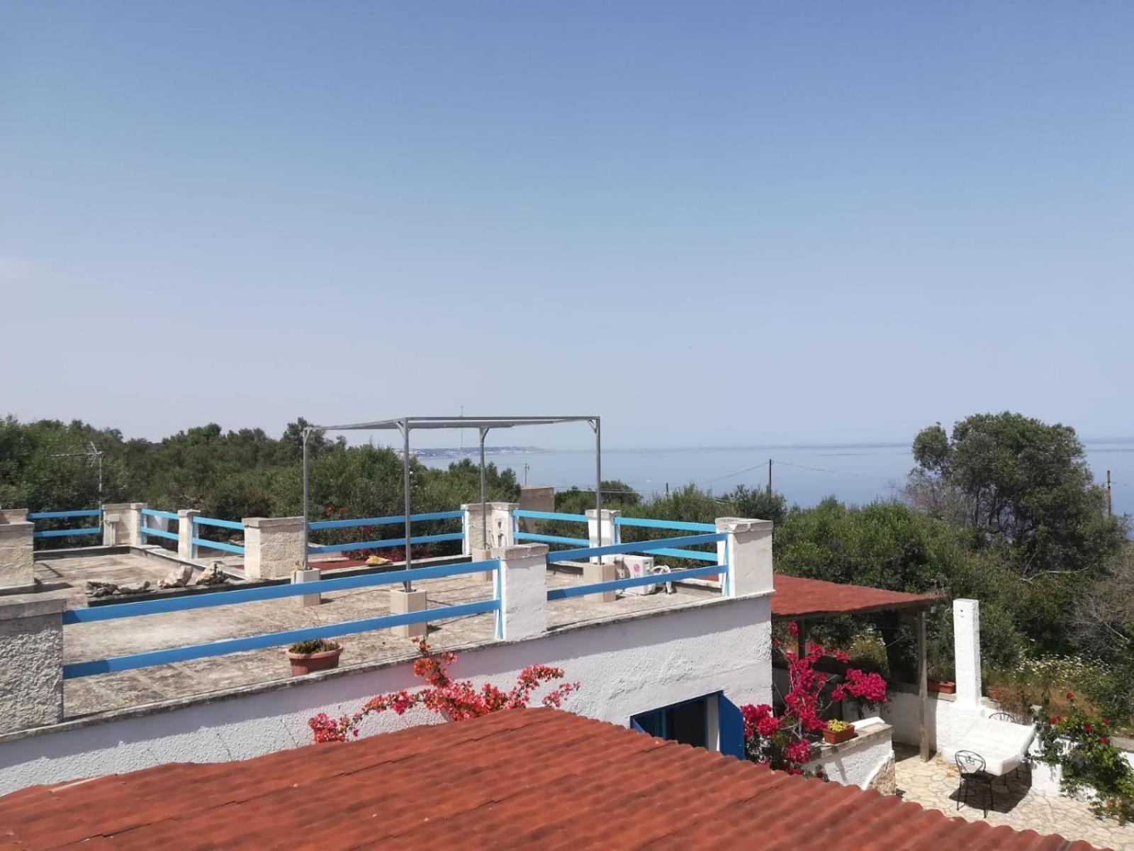 Villa Azzurrosalento Marina Serra Exterior foto